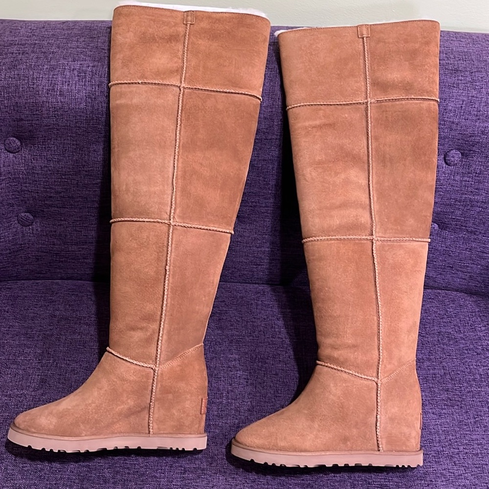 Brand new Ugg Boots - over the knee wedges!